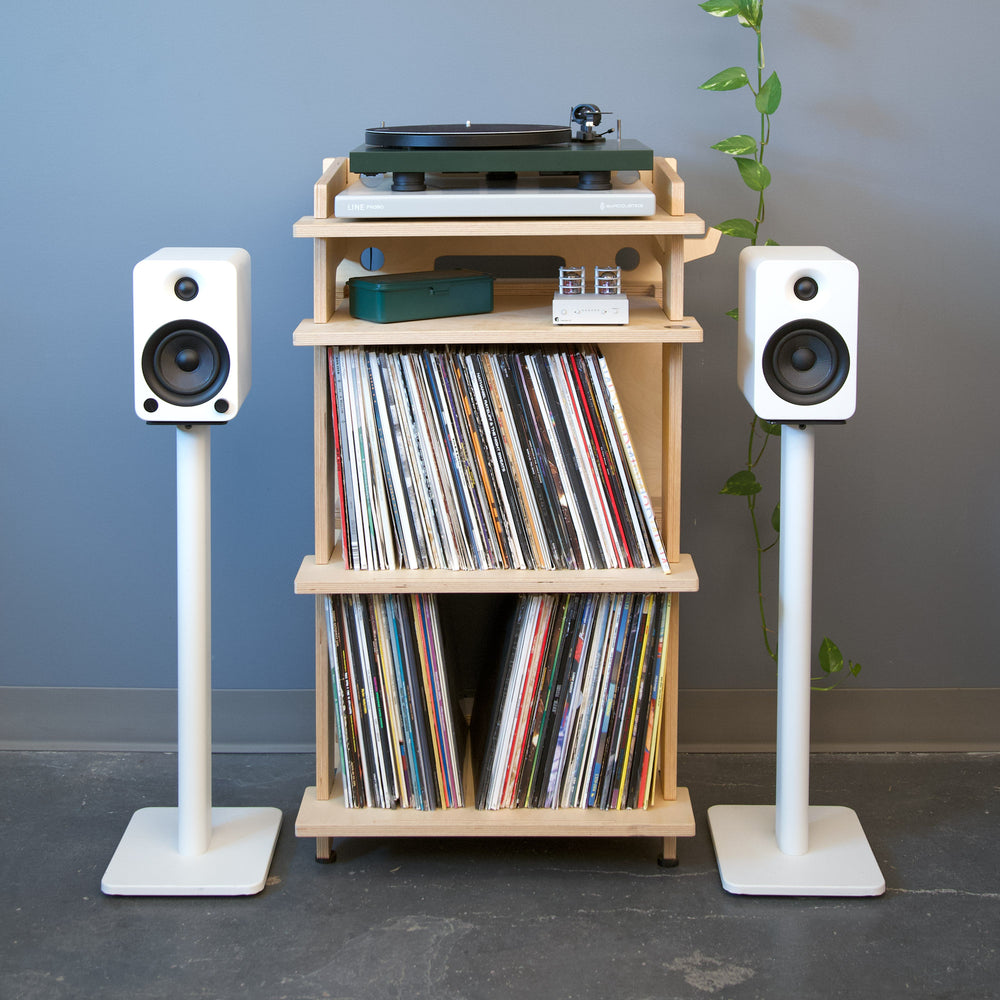 Line Phono: Turntable Stand / 26" Kanto Speaker Stands / Bundle