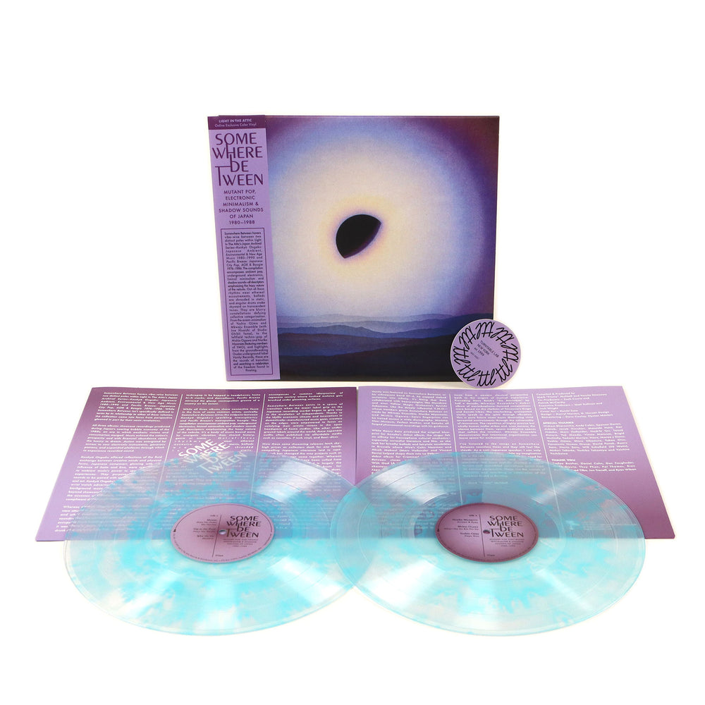 Light In The Attic: Somewhere Between - Mutant Pop, Electronic Minimalism & Shadow Sounds of Japan 1980-88 (Clear Colored Vinyl) Vinyl 2LP