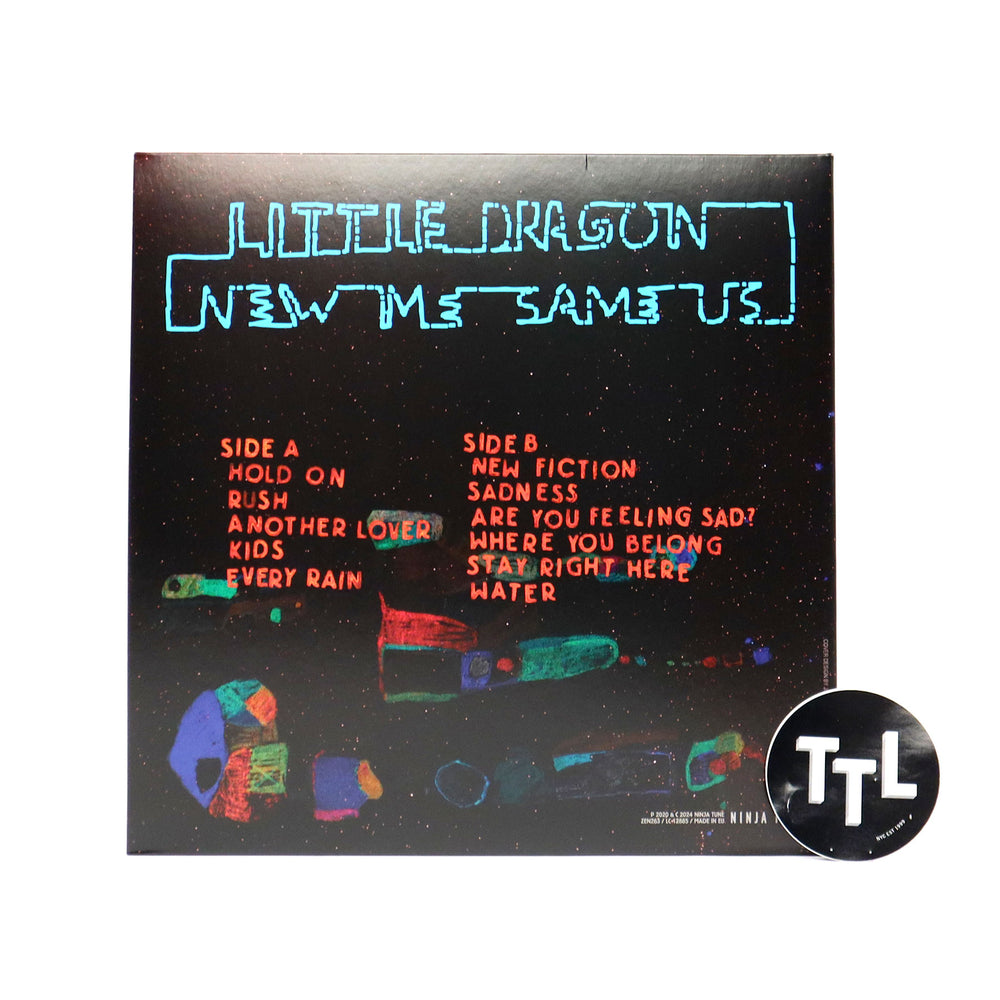 Little Dragon: New Me, Same Us (Indie Exclusive Blue Colored Vinyl) Vinyl LP