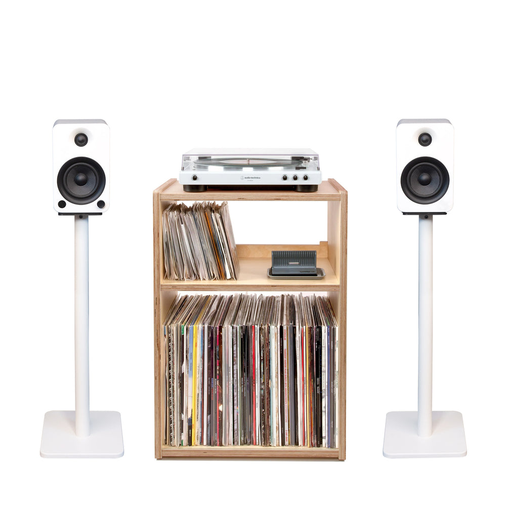 Line Phono: Cube Plus / 26" Kanto Speaker Stands / Bundle