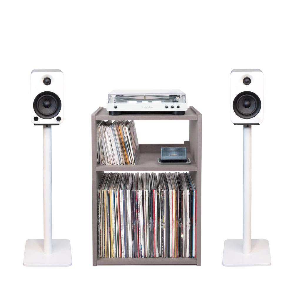 Line Phono: Cube Plus / 26" Kanto Speaker Stands / Bundle