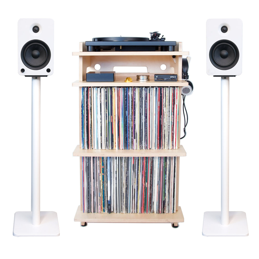 Line Phono: Turntable Stand / 32" Kanto Speaker Stands / Bundle