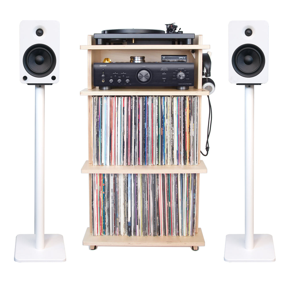 Line Phono: Turntable Stand / 32" Kanto Speaker Stands / Bundle