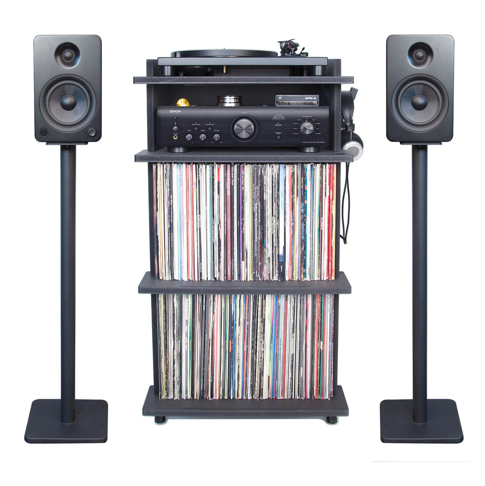 Line Phono: Turntable Stand / 32" Kanto Speaker Stands / Bundle