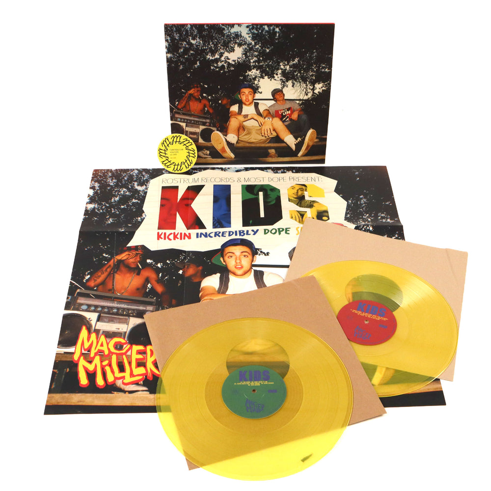 Mac Miller: K.I.D.S (Yellow Colored Vinyl) Vinyl LP