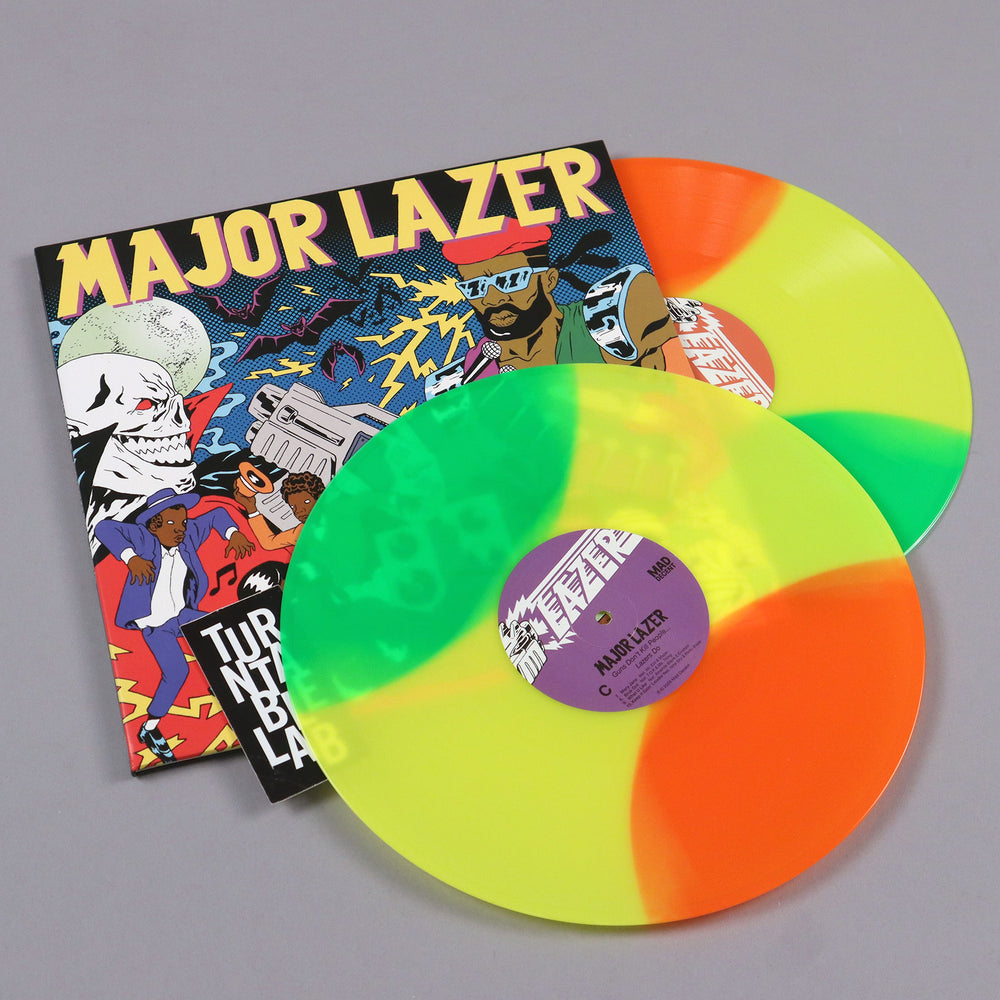 Major Lazer: Guns Don't Kill People... Lazers Do (Colored Vinyl) Vinyl 2LP - Turntable Lab Exclusive - PRE-ORDER