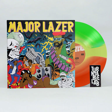 Major Lazer: Guns Don't Kill People... Lazers Do (Colored Vinyl) Vinyl 2LP - Turntable Lab Exclusive