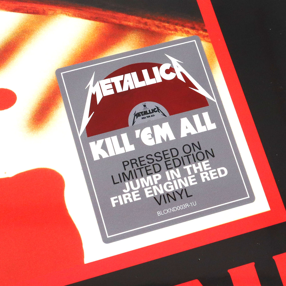 Metallica: Kill 'Em All (Import, Colored Vinyl) Vinyl LP —