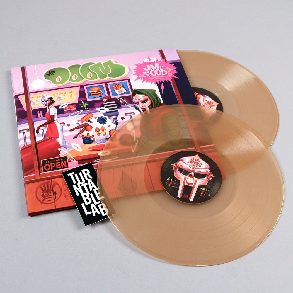 MF Doom: MM..Food - 20th Anniversary Edition (Beer Colored Vinyl) Vinyl 2LP - Turntable Lab Exclusive