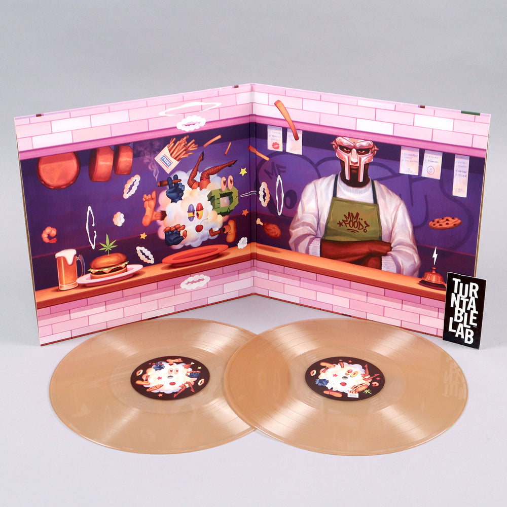 MF Doom: MM..Food - 20th Anniversary Edition (Beer Colored Vinyl) Vinyl 2LP - Turntable Lab Exclusive