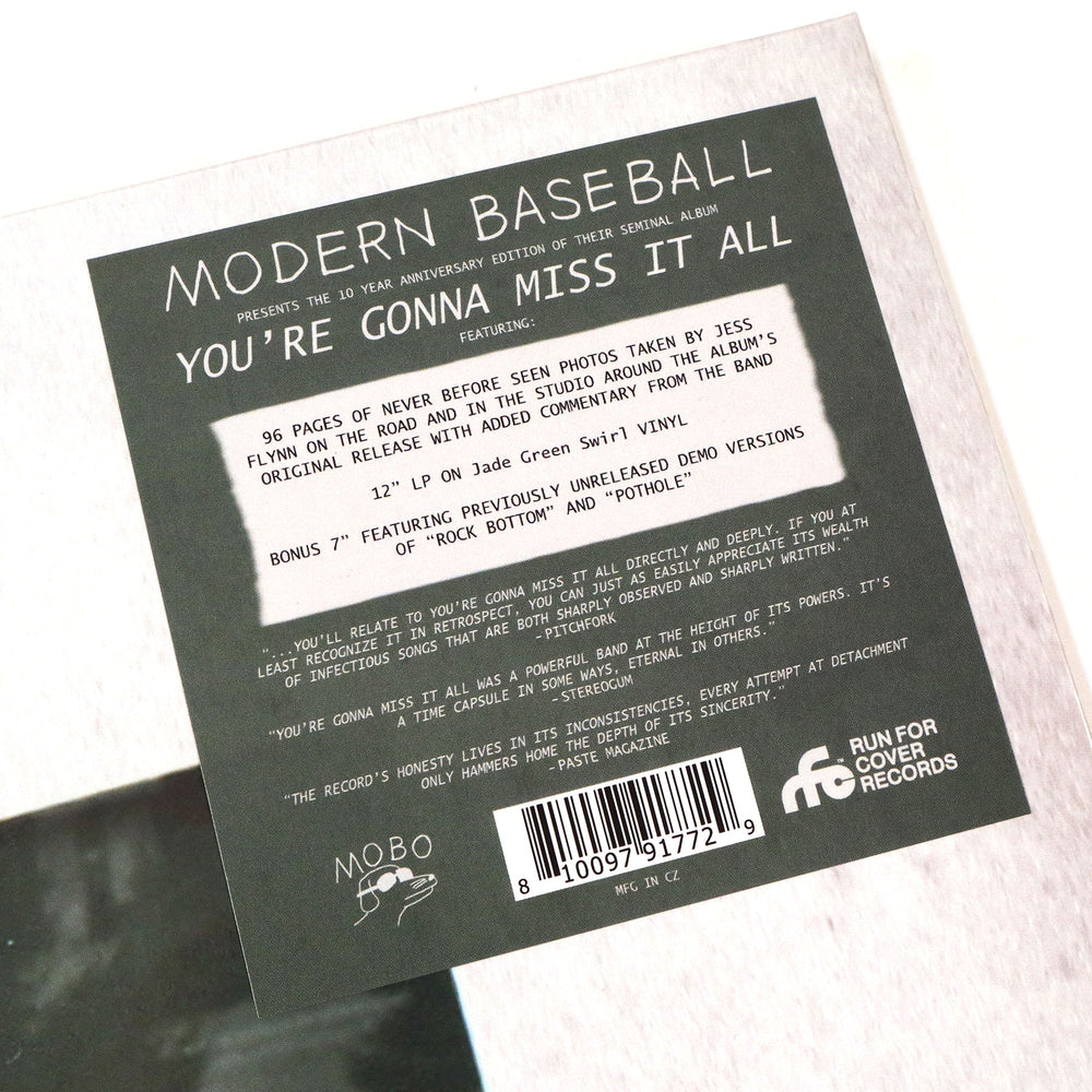 Modern Baseball: You're Gonna Miss It All - Deluxe Edition (Colored Vinyl) Vinyl 2LP+7"