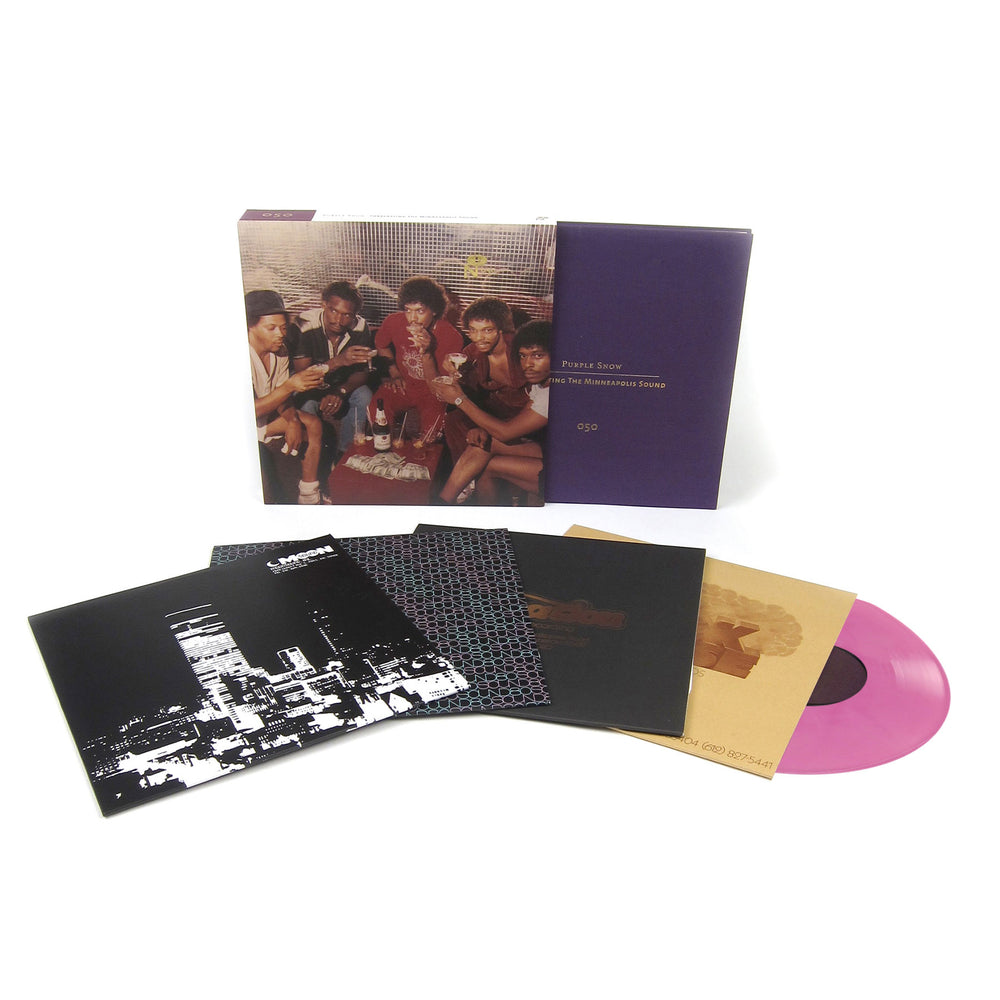 Numero Group: Purple Snow - Forecasting The Minneapolis Sound (Colored Vinyl) Vinyl 4LP Boxset