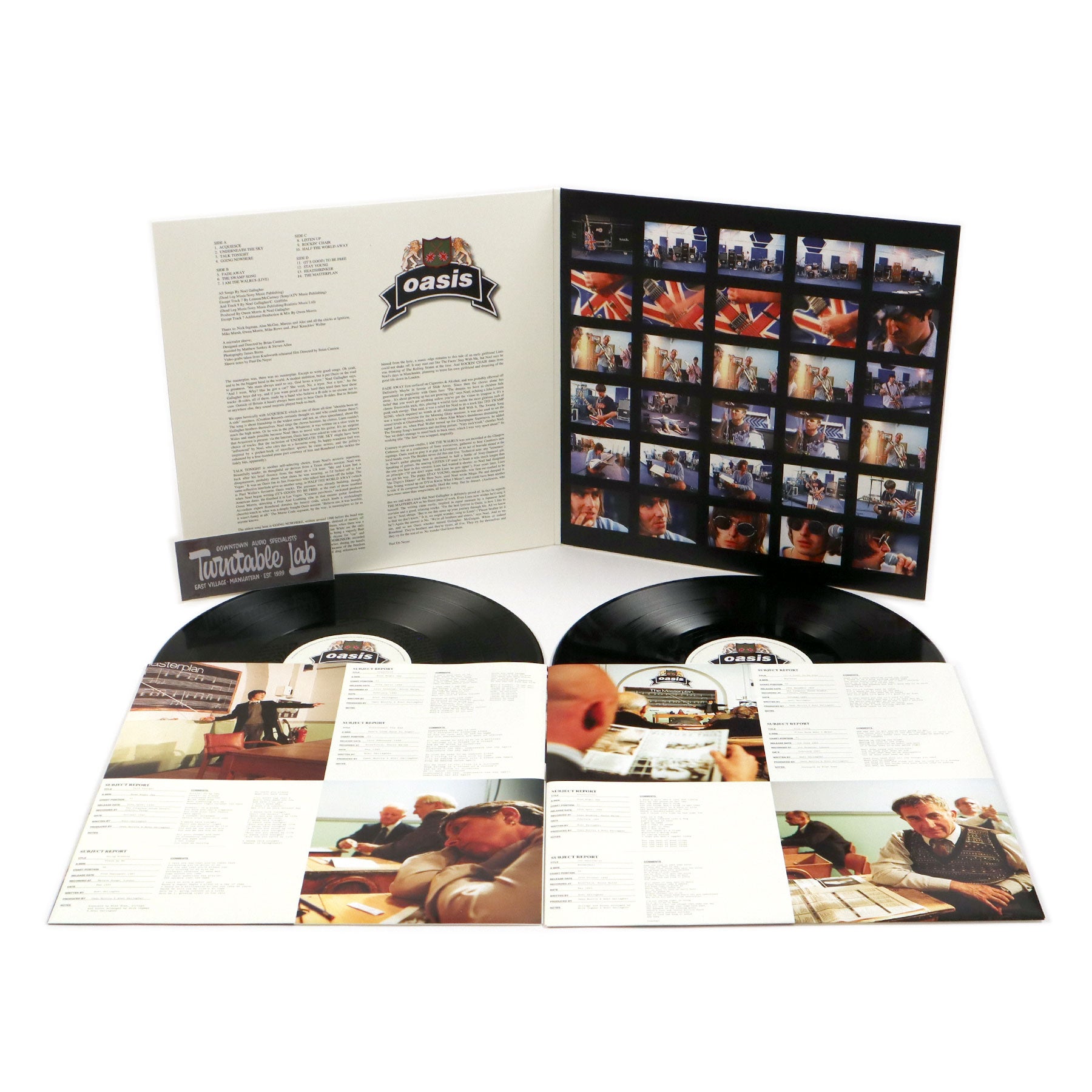 Oasis: The Masterplan Vinyl 2LP — TurntableLab.com