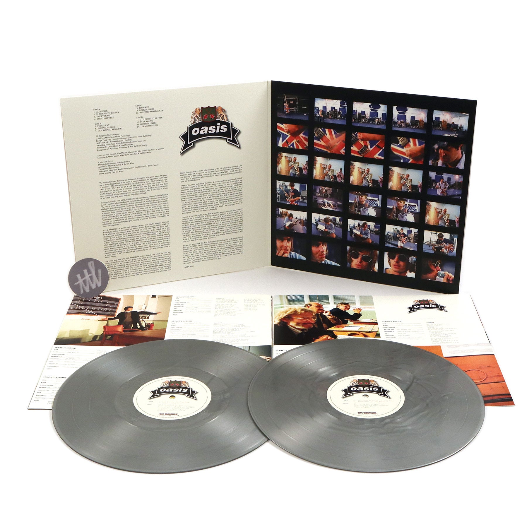 Oasis: The Masterplan (colored Vinyl) Vinyl 2lp — Turntablelab.com