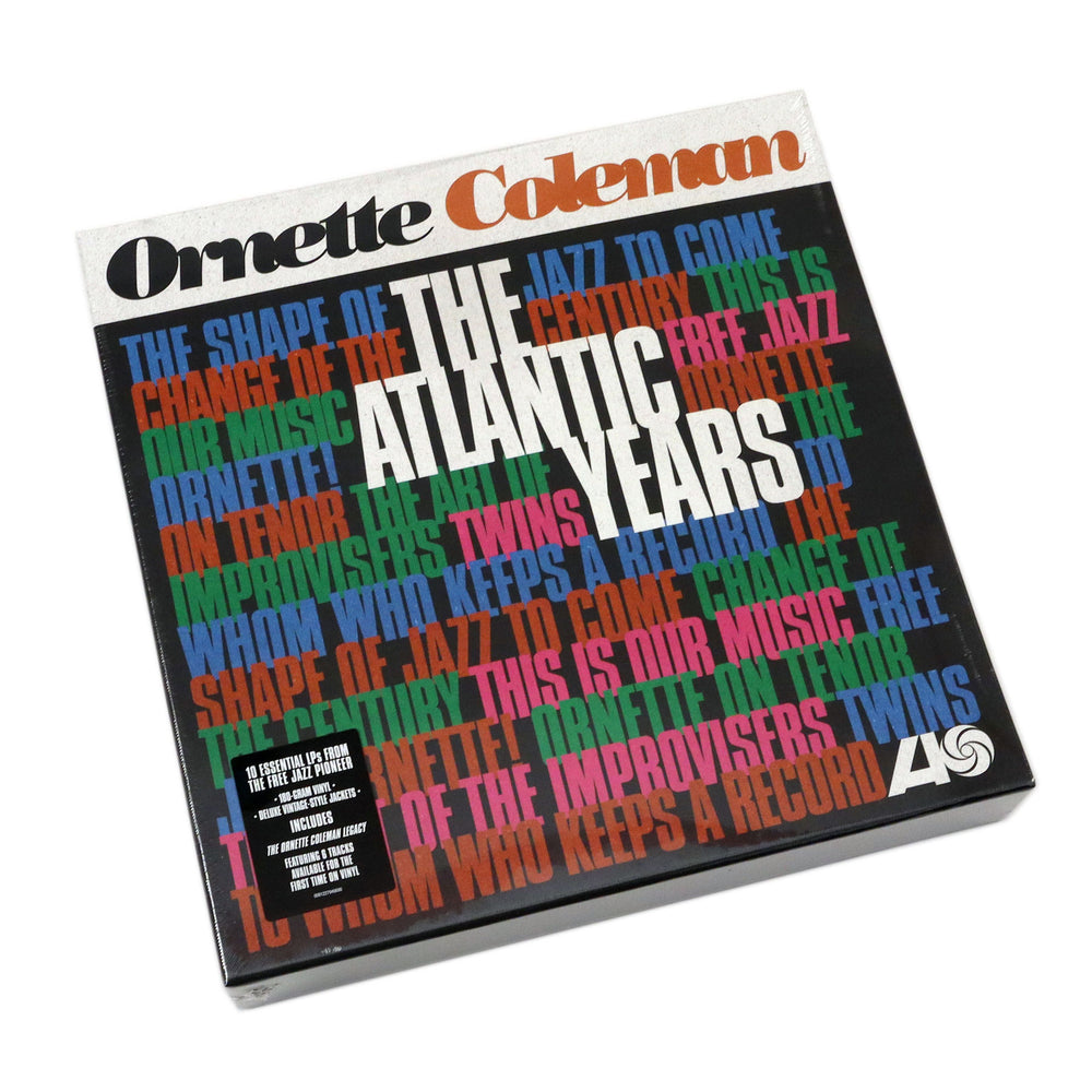 Ornette Coleman: Atlantic Years (180g) Vinyl 10LP Boxset