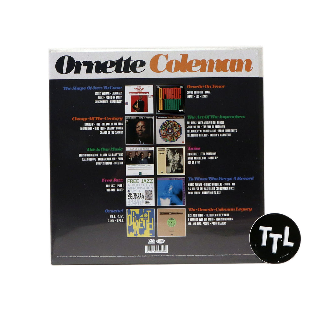 Ornette Coleman: Atlantic Years (180g) Vinyl 10LP Boxset