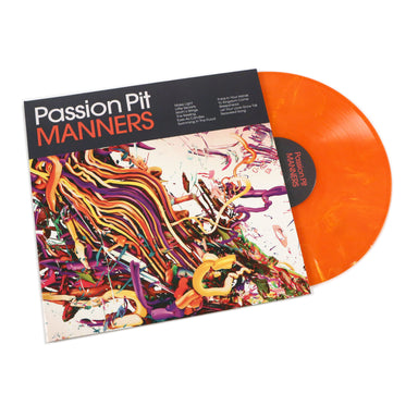 Passion Pit: Manners - 15th Anniversary Edition (Indie Exclusive Orange Colored Vinyl) Vinyl LP