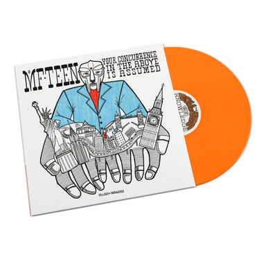 The Pro-Teens: MF TEEN - Your Concurrence In The Above Is Assumed (MF Doom Covers) (Colored Vinyl) Vinyl LP