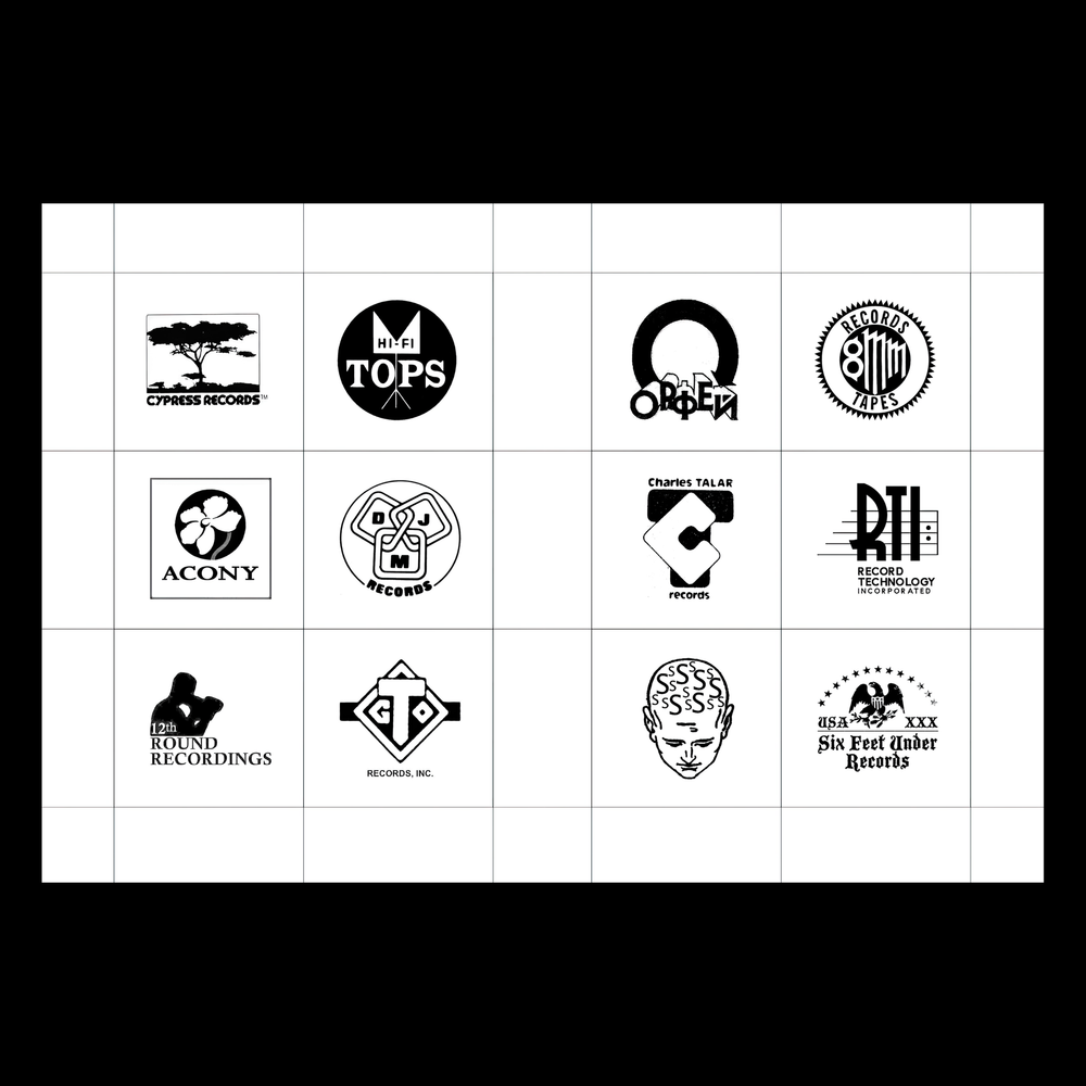 Masala Noir: Record Label Logos 1960-2024 Book