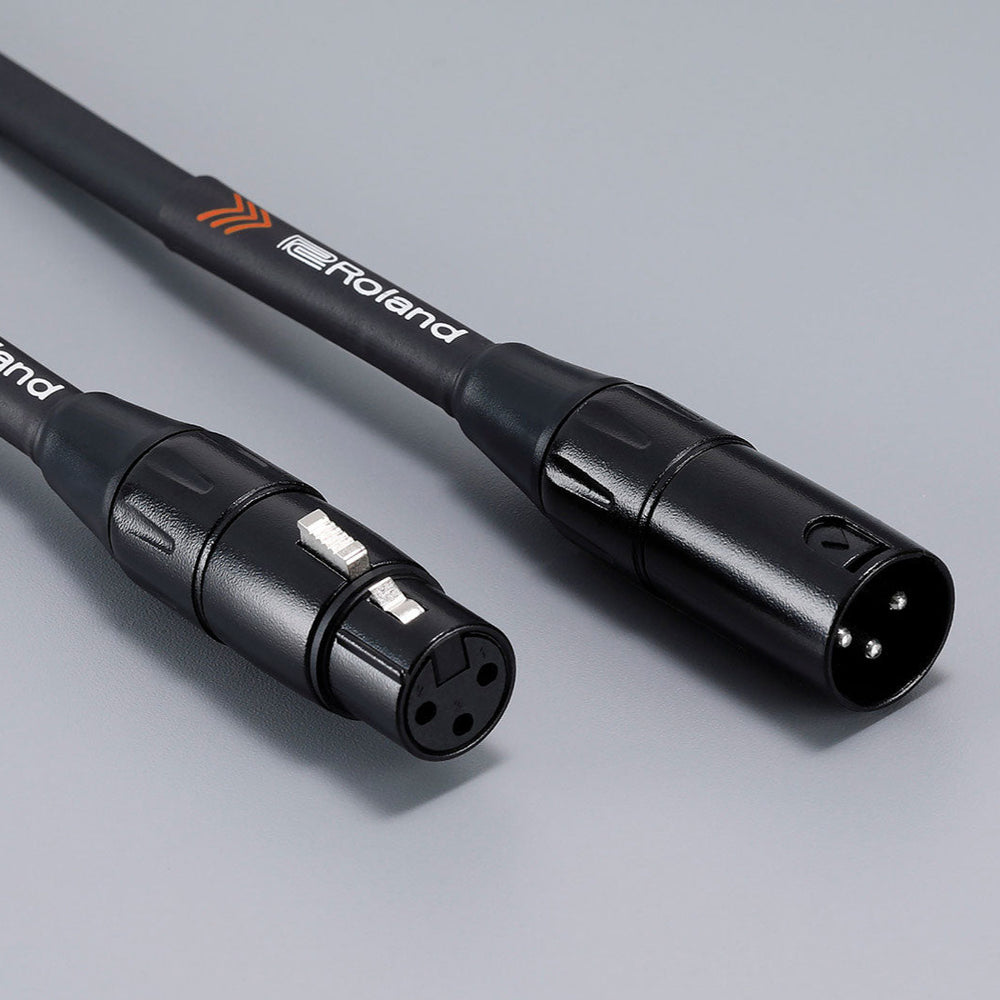 Roland: Black Series Cable - Male XLR to Female XLR / 3 ft. (RMC-B3 EXP)