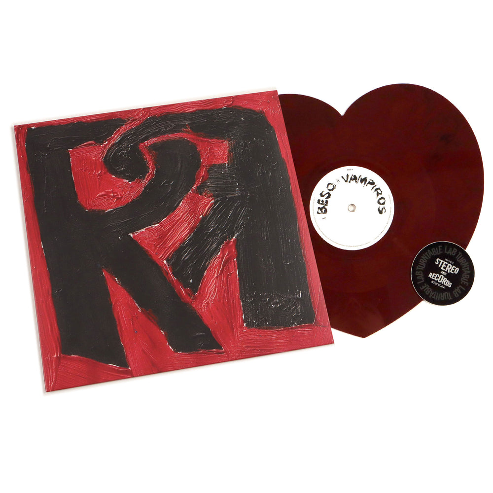 My rosalia and rauw RR heart shaped vinyl is finally here ❤️ #vinyl #r, Vinyl Unboxing