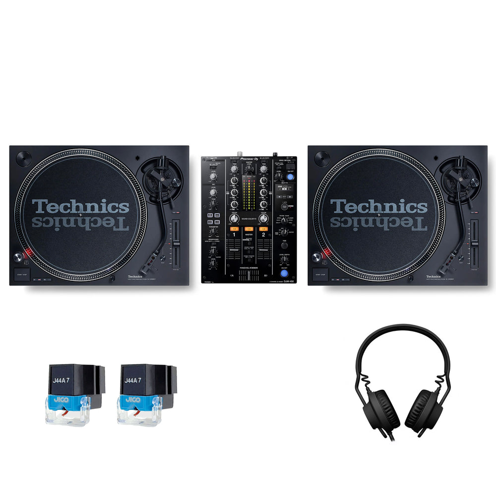 Technics: SL-1200MK7 / Pioneer DJM-450 / Complete DJ Package