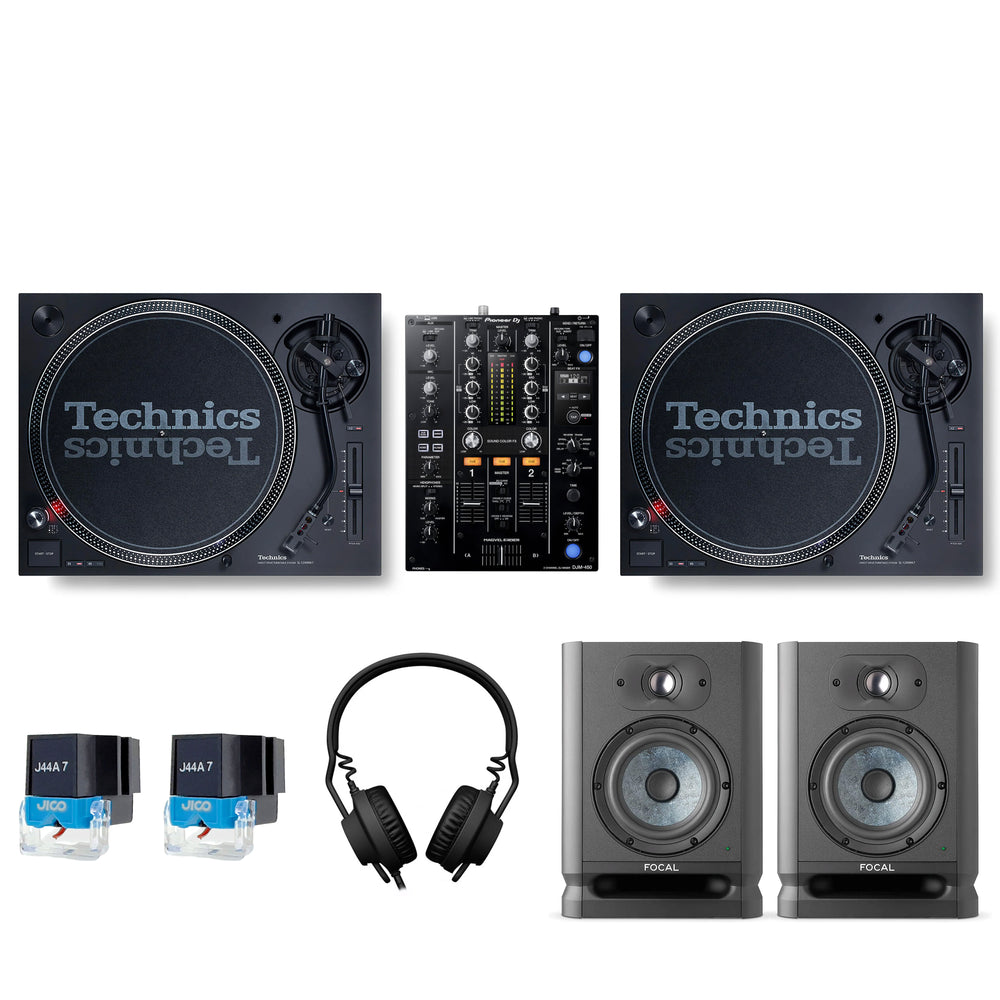 Technics: SL-1200MK7 / Pioneer DJM-450 / Complete DJ Package