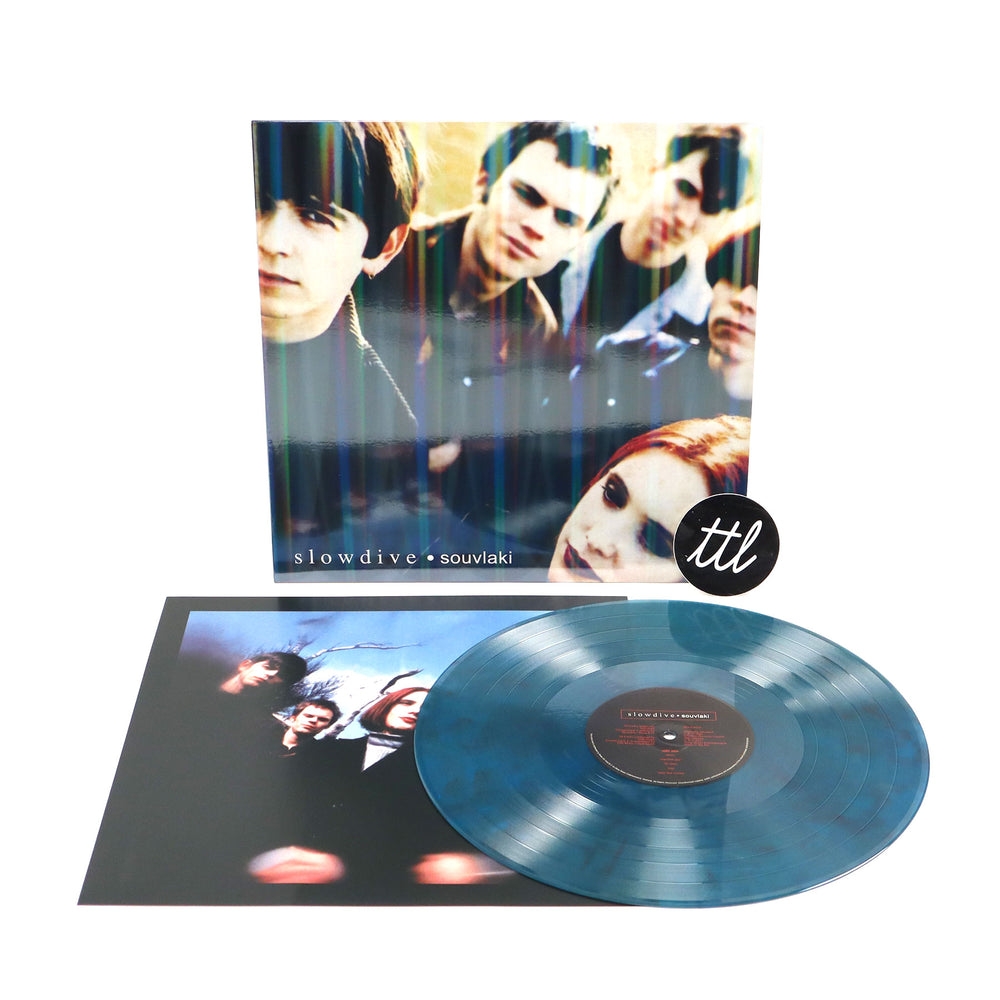 Slowdive: Souvlaki (Blue & Red Marble Colored Vinyl) Vinyl LP