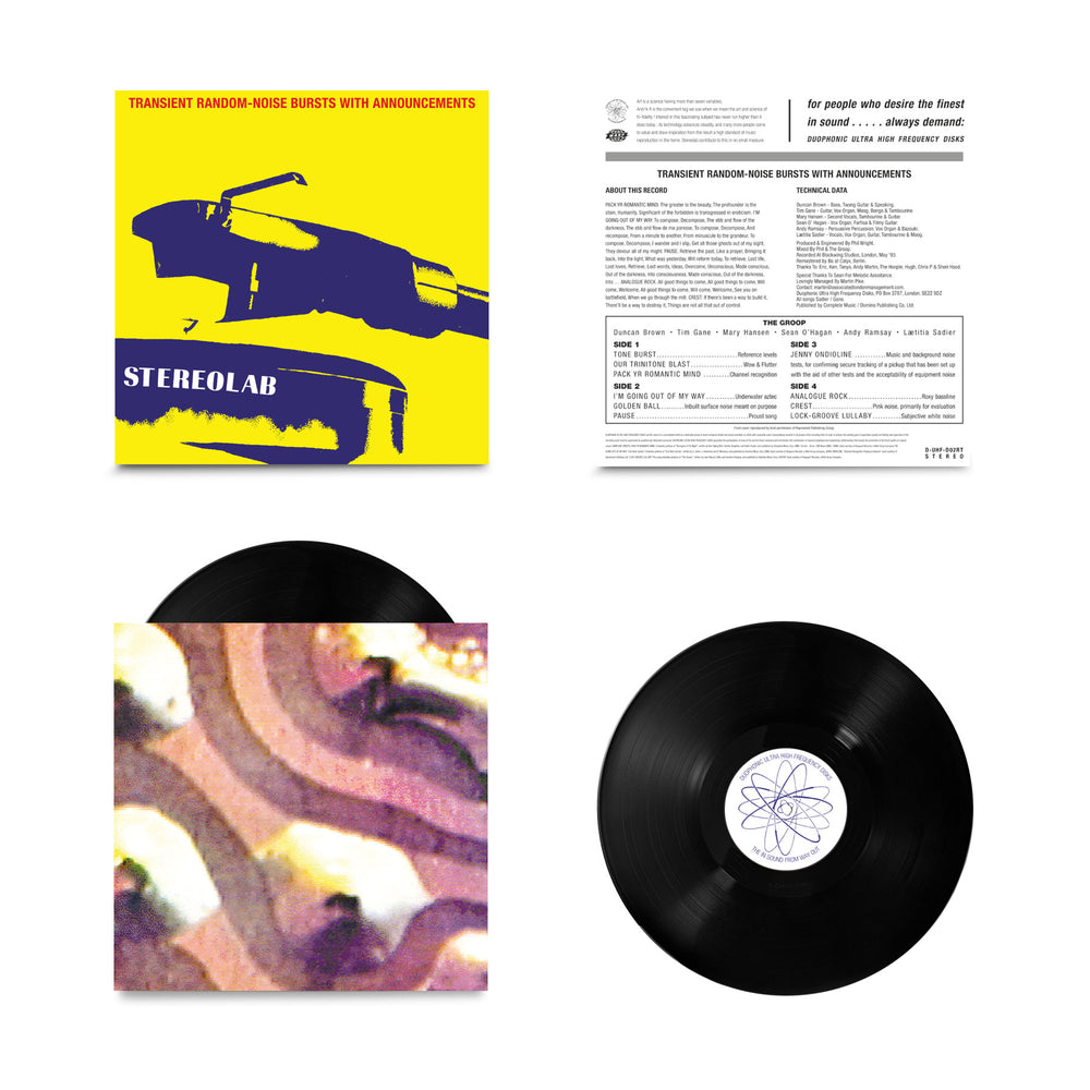 Stereolab: Transient Random-Noise Bursts With Announcements Vinyl 2LP