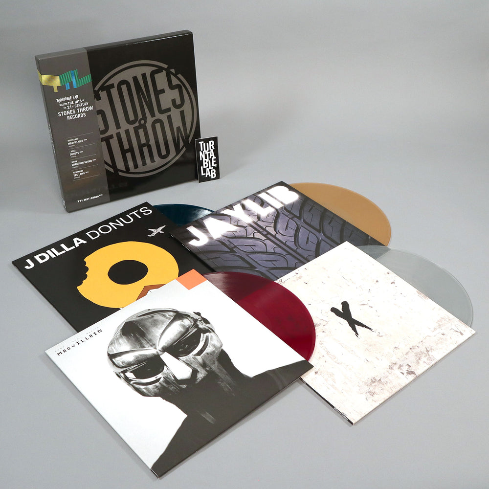 Stones Throw: Turntable Lab Selects Vinyl 8LP Boxset - Exclusive  (Madvillain, J Dilla, NxWorries, Jaylib)