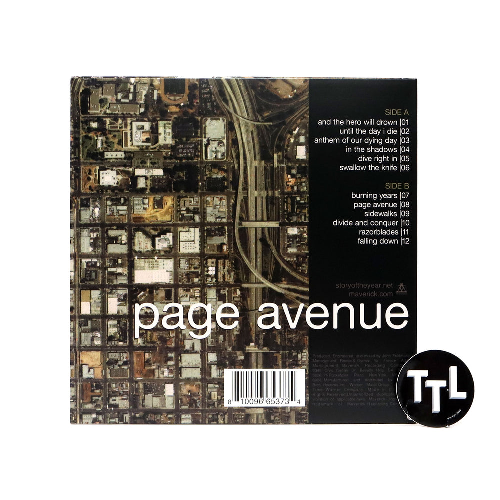 Story Of The Year: Page Avenue (Colored Vinyl) Vinyl LP