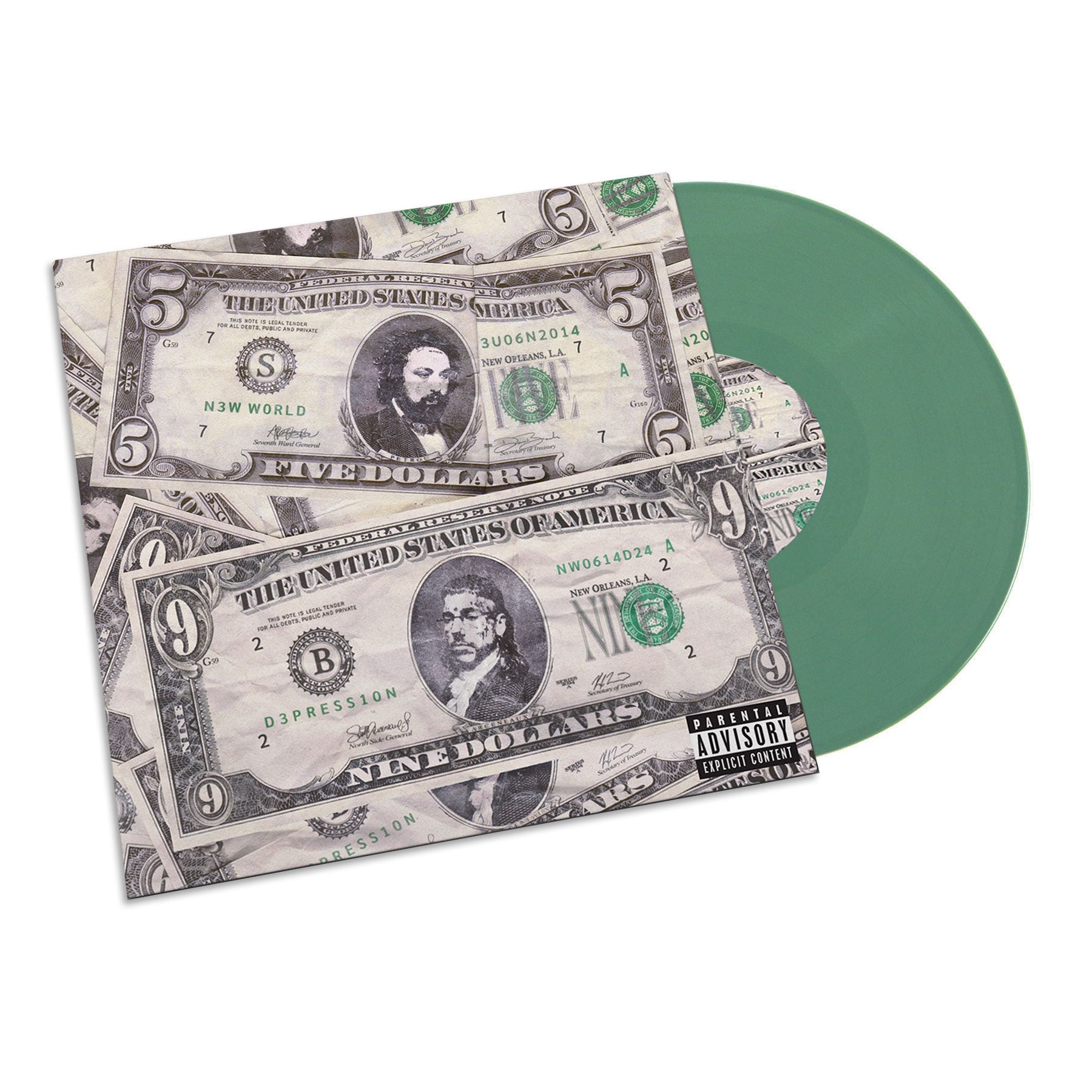 $uicideboy$: New World Depression (Green Colored Vinyl) Vinyl LP - PRE ...