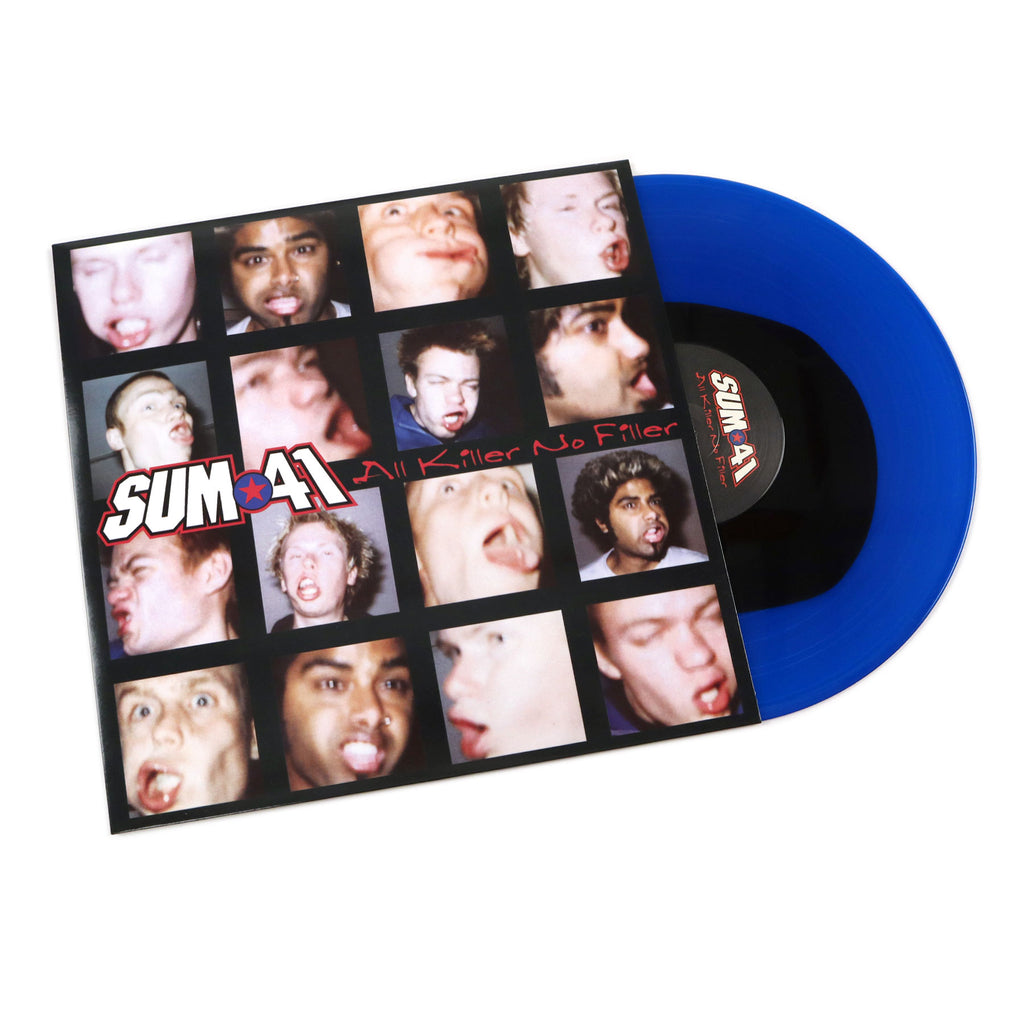 Sum 41: All Killer No Filler (Blue & Black Colored Vinyl) Vinyl LP