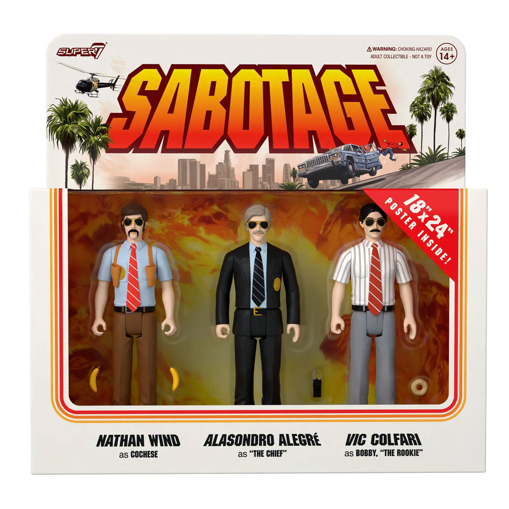 Super7: Beastie Boys Sabotage ReAction Figure Set