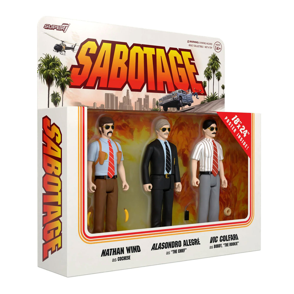 Super7: Beastie Boys Sabotage ReAction Figure Set