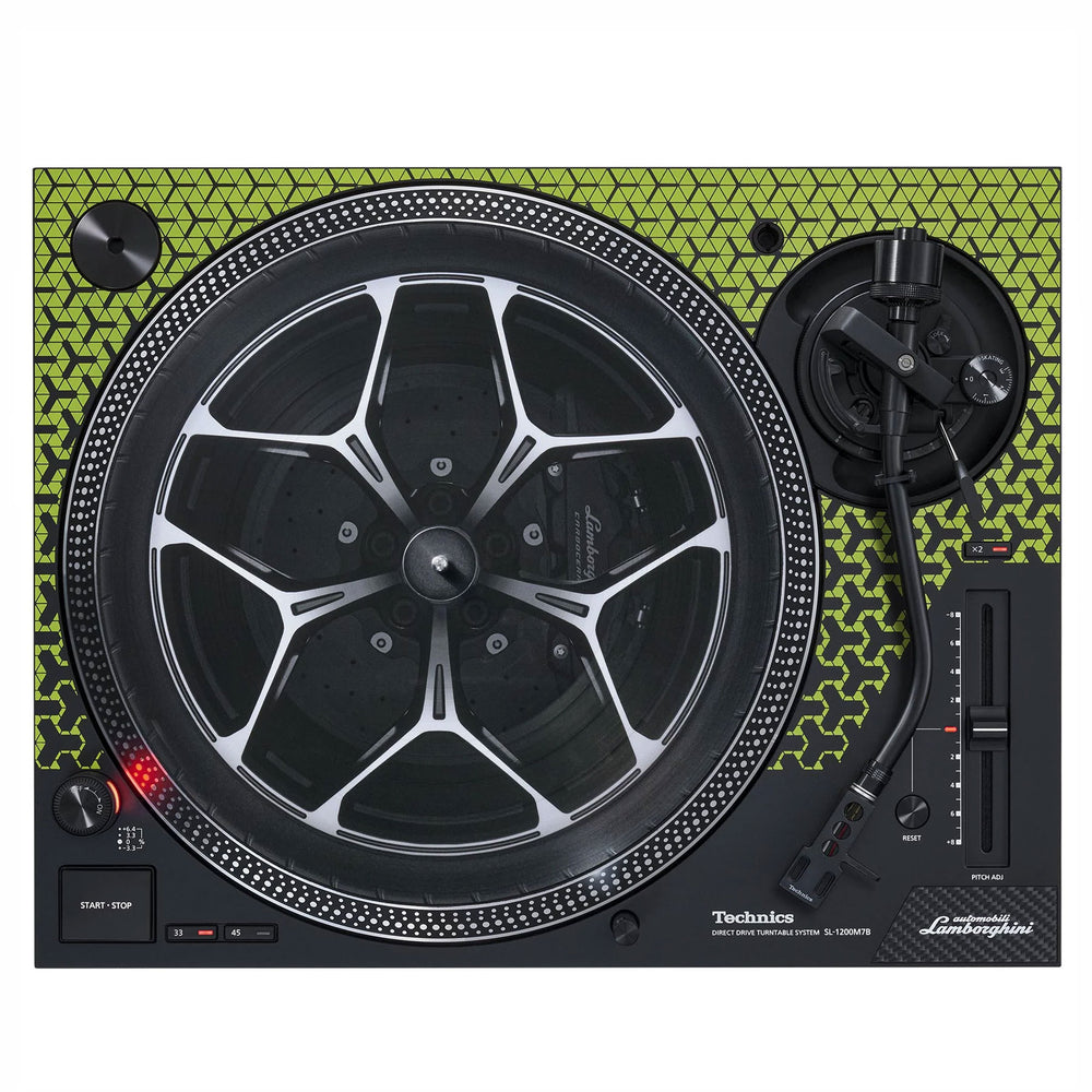 Technics: SL-1200M7BPG Automobili Lamborghini Turntable - Green