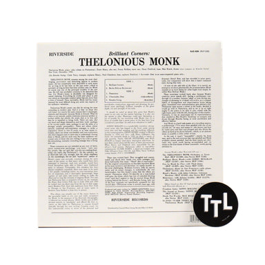 Thelonious Monk: Brilliant Corners Vinyl LP