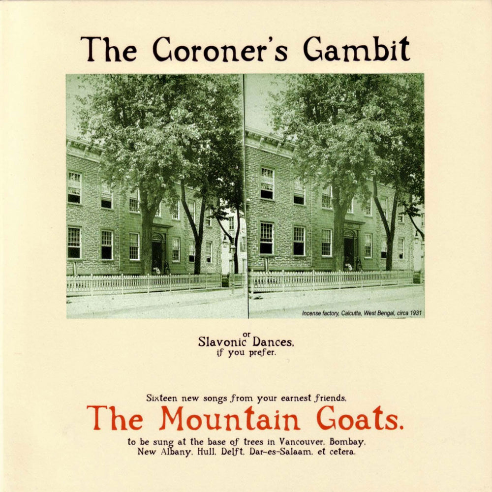 The Mountain Goats: The Coroner's Gambit Vinyl LP - PRE-ORDER