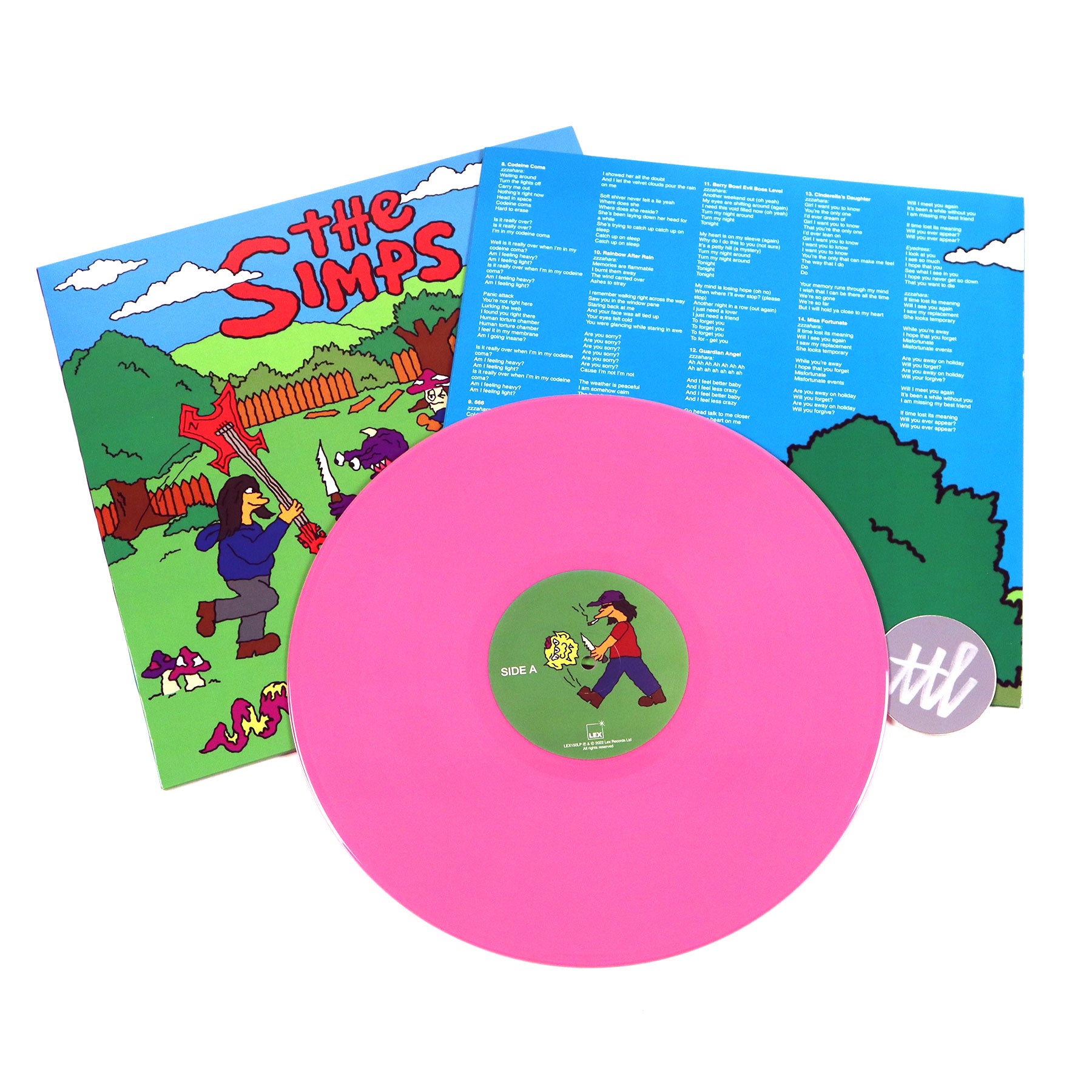 The Simps Siblings 180g Colored Vinyl Vinyl Lp — 8204