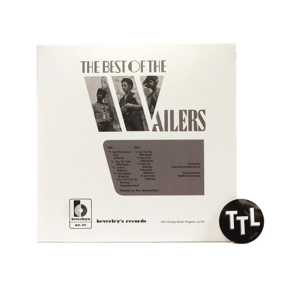 The Wailers: The Best Of The Wailers (Colored Vinyl) Vinyl LP