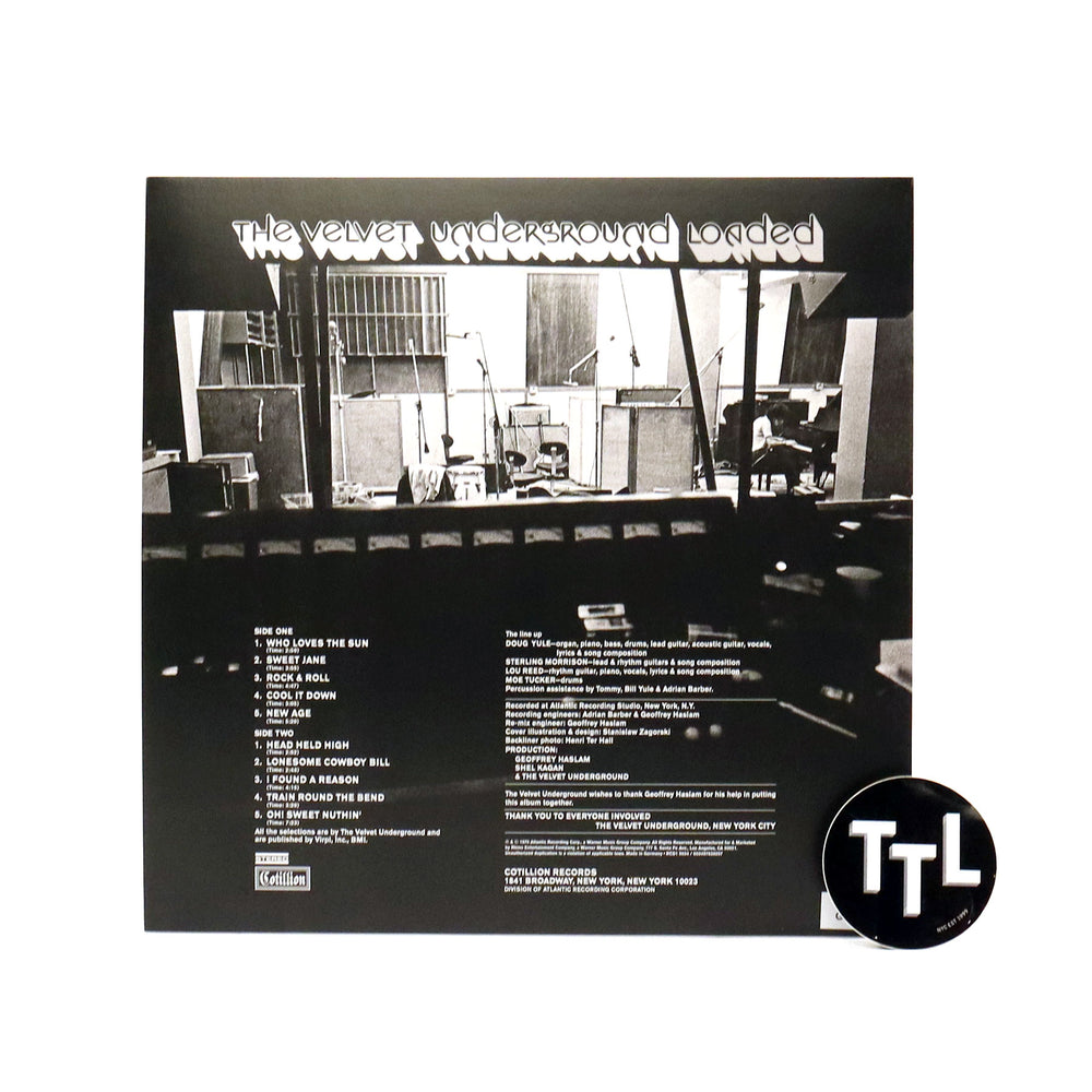 The Velvet Underground: Loaded (Atlantic 75, Colored Vinyl) Vinyl LP