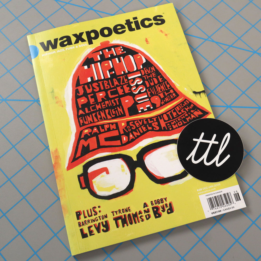 Wax Poetics: Issue 26 (Just Blaze / Alchemist / 9th Wonder) - Deadstock