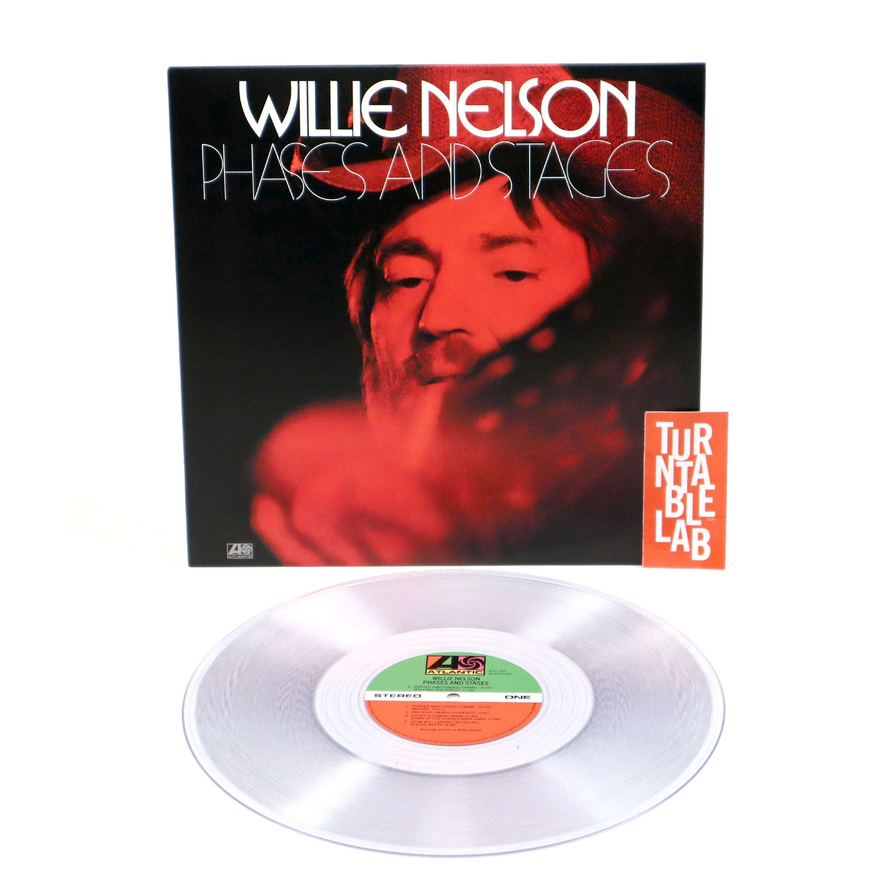 Willie Nelson: Phases And Stages (Atlantic 75, Colored Vinyl) Vinyl LP ...