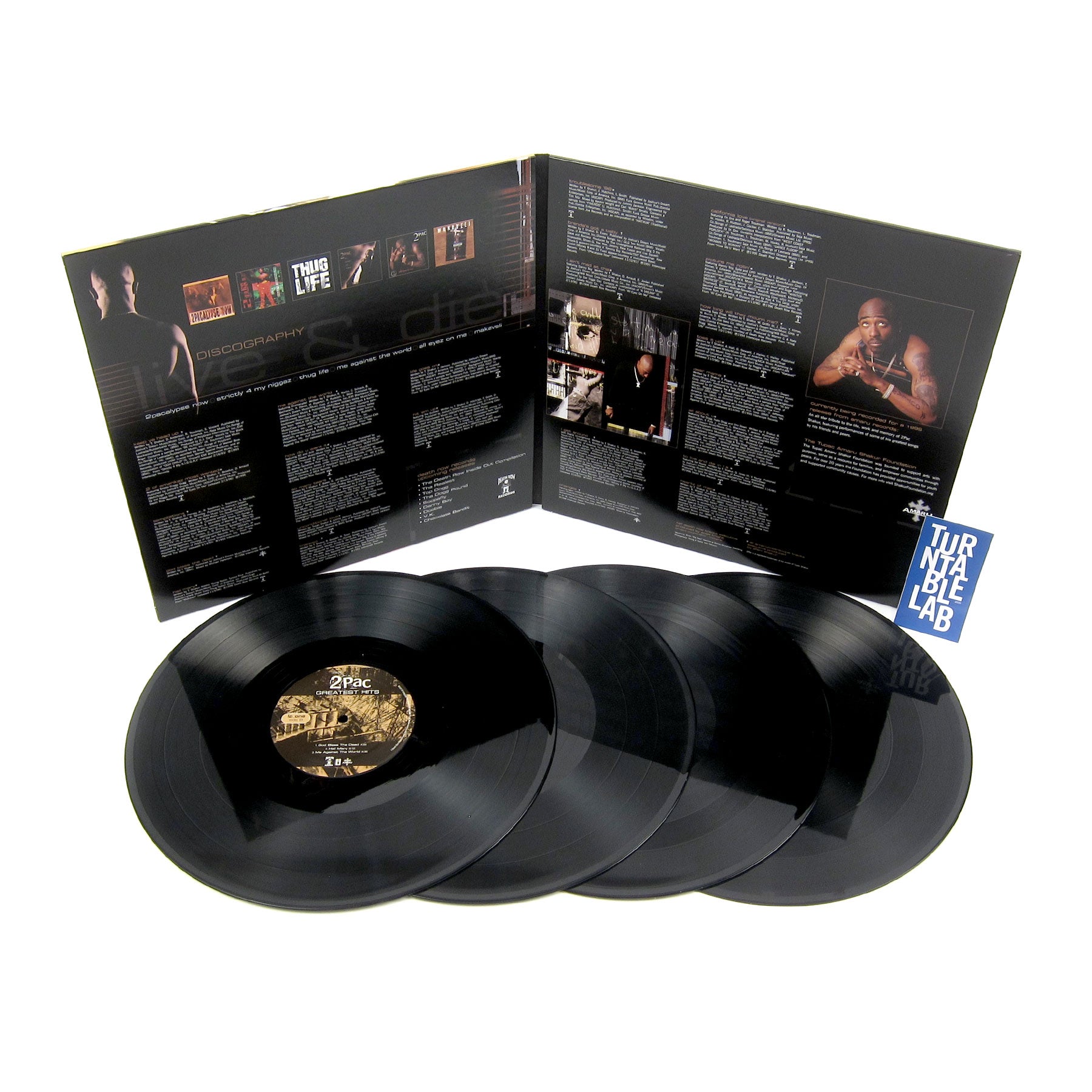 2Pac: Greatest Hits Vinyl 4LP — TurntableLab.com