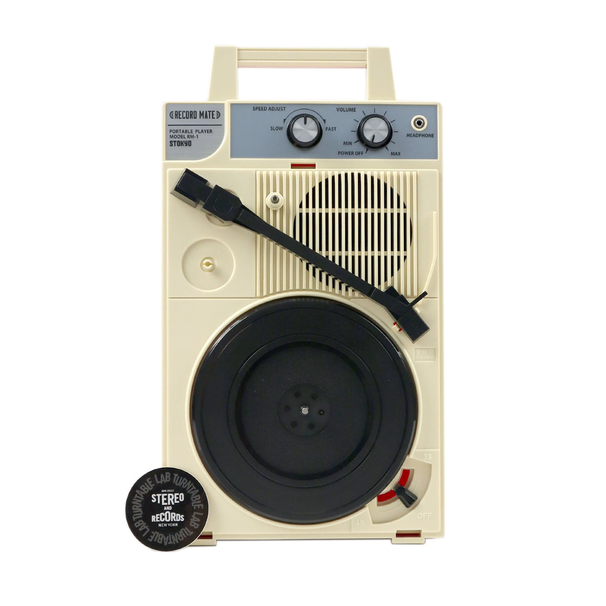 National portable record player S F-321 Record Player Portable Turntable
