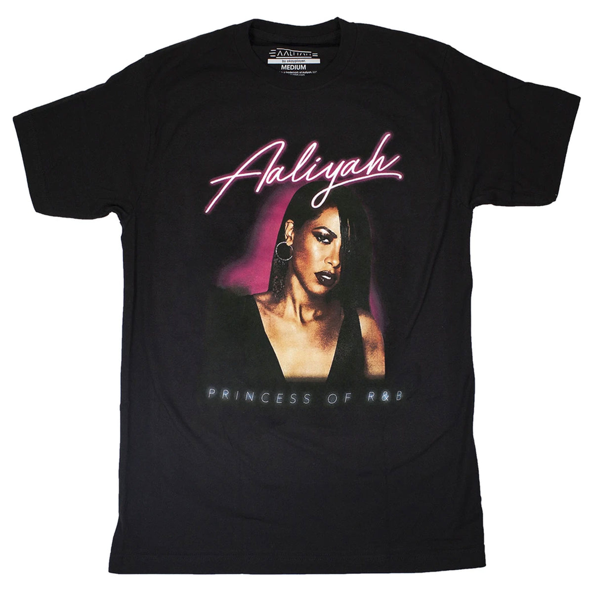 Aaliyah 追悼rapTシャツ - トップス
