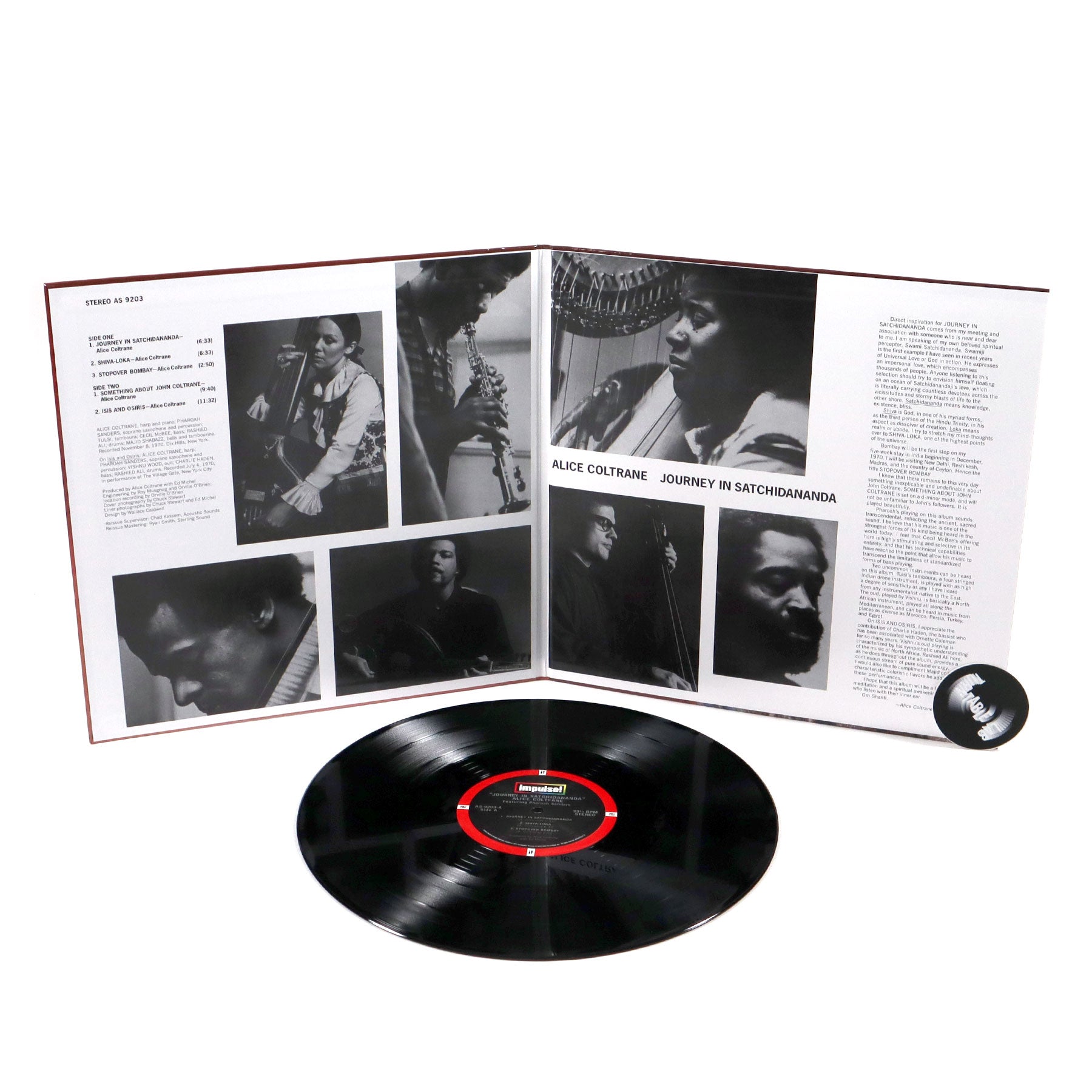 Alice Coltrane: Journey In Satchidananda (Acoustic Sounds 180g) Vinyl ...