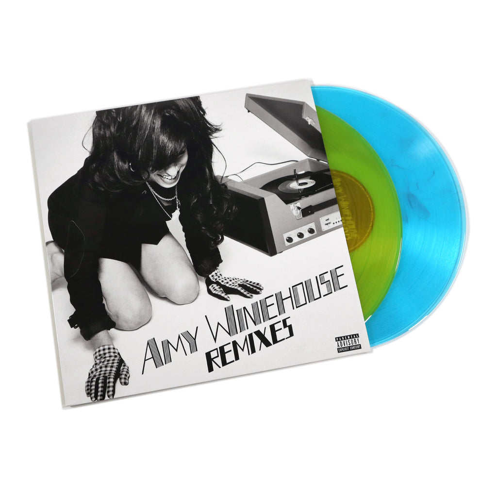 Amy Winehouse - Remixes (2 Lp-vinilo) Color Amarillo/azul Ed. Ltda.