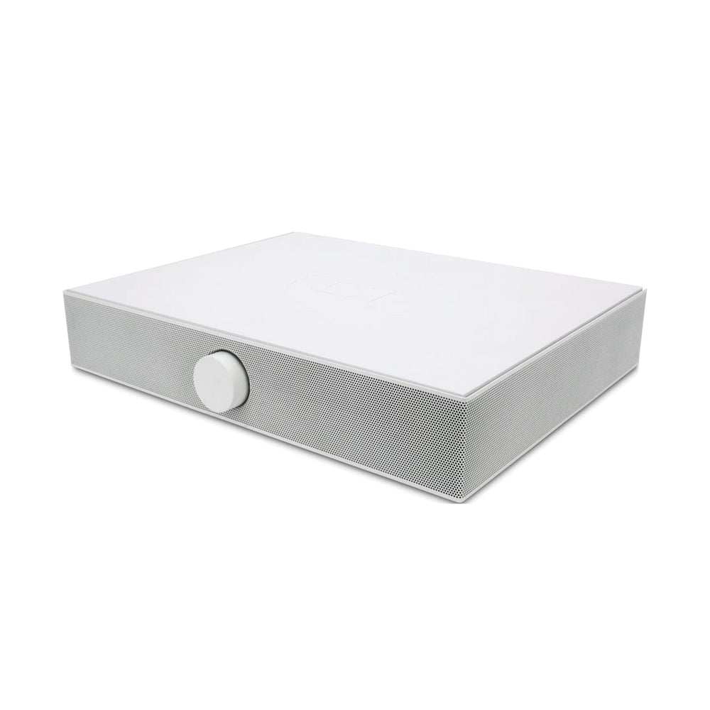 Andover Audio: Spinbase Turntable Speaker System Platform w/ Bluetooth - White - (Open Box Special)