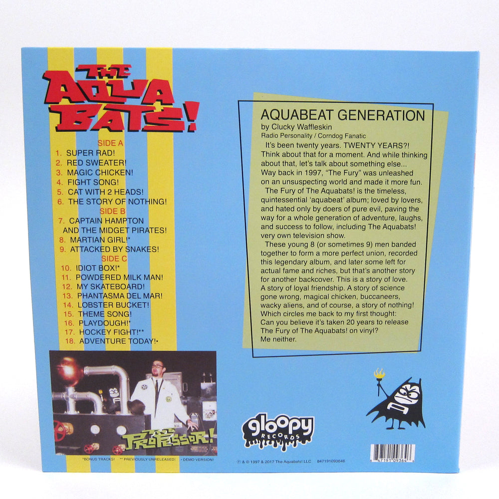 The Aquabats!: The Fury Of The Aquabats! (Colored Vinyl) Vinyl 2LP —
